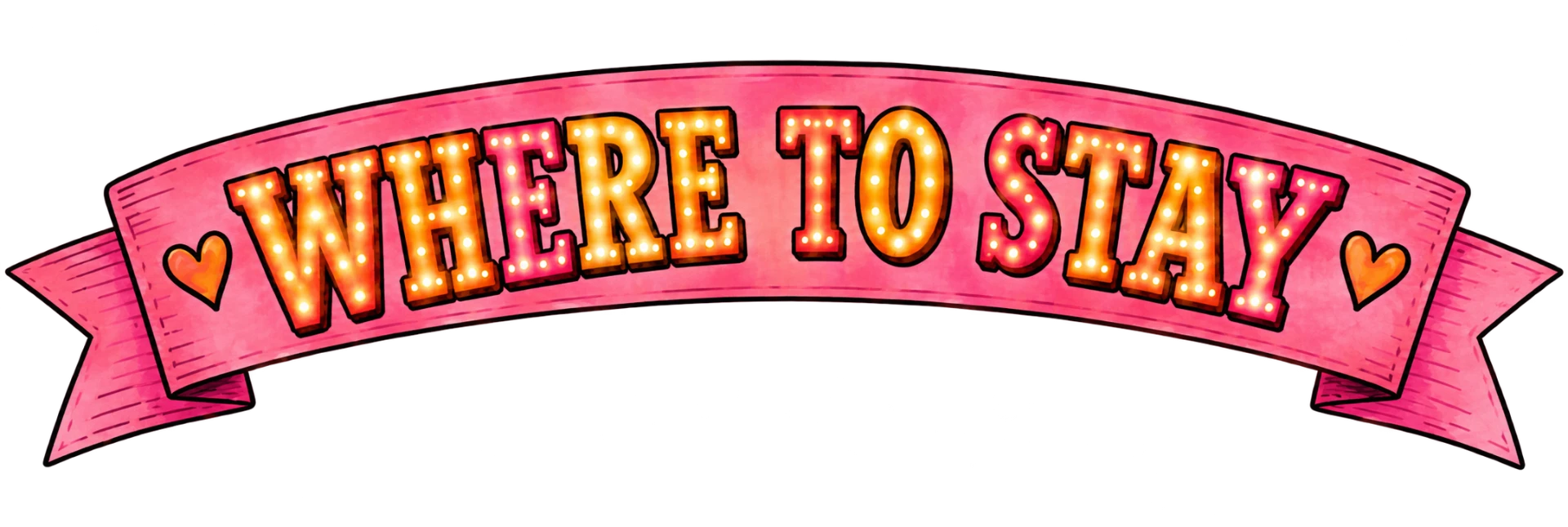 Where to Stay marquee banner