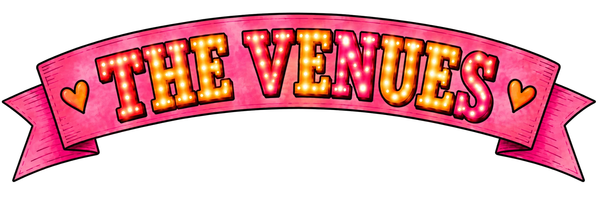 The Venues marquee banner